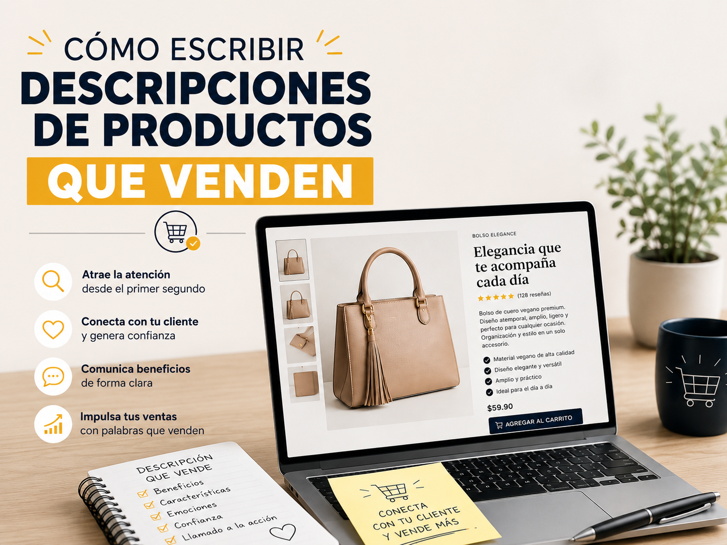 Cómo escribir descripciones de productos que venden